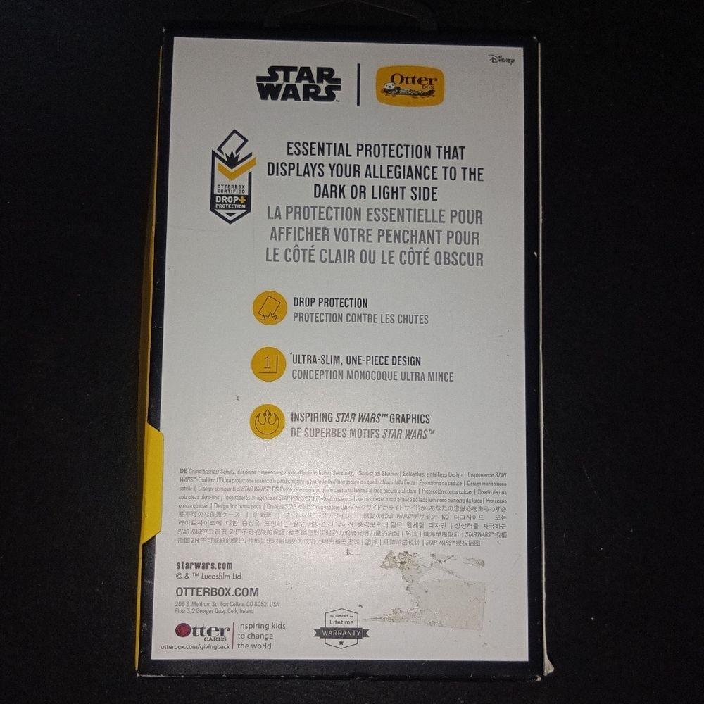 Star Wars OtterBox R2-D2 & Leia Symmetry Case for iPhone 8 Plus / 7 Plus - Picture 2 of 4